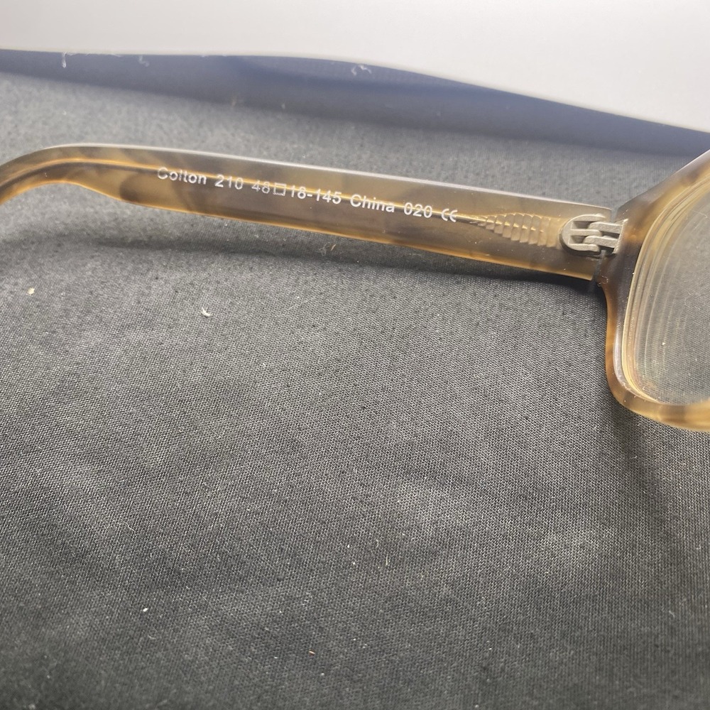 Warby Parker Eyeglasses FRAME ONLY Colton 210 48-18-145 Brown Tortoise 831 - Picture 10 of 14